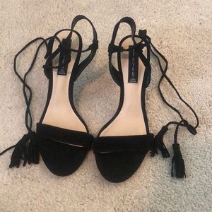 Wrap heels.